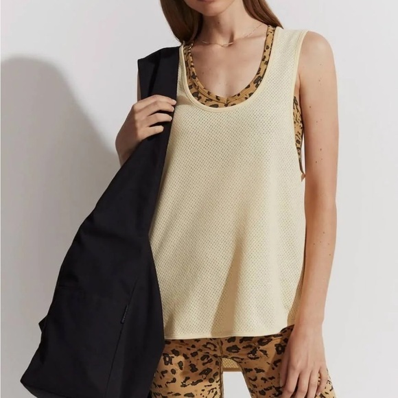 Varley Arlee Tank Reed Yellow NWT - Picture 1 of 8